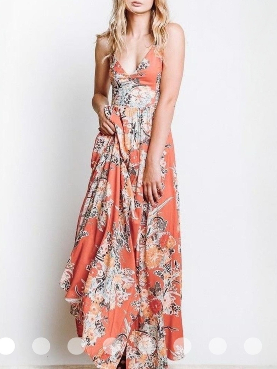 Free People Dresses & Skirts - Free People Through the Vine Maxi Dress
